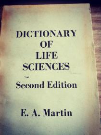 生命科学词典：DICTIONARY OF LIFE SCIENCES