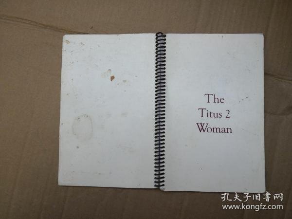 【英文原版】THE TITUS 2 WOMAN