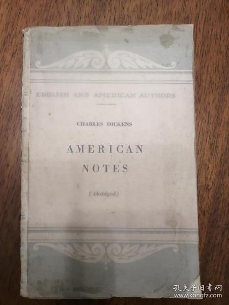 AMERICAN NOTES