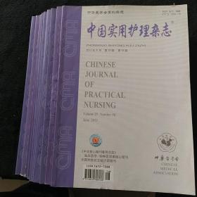 中国实用护理杂志2013.6-11 2017.8.10-12共十册合售