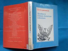 D. H. Lawrence: Studies in Classic American Literature 劳伦斯《美国经典文学研究》英文原版 布面精装本