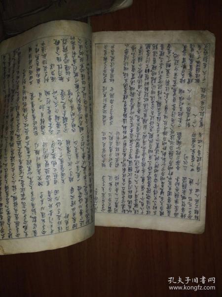 五十年代手抄林香保双钗记卷一至卷四（四本合售）钢笔书法，抄写工整，字迹漂亮。