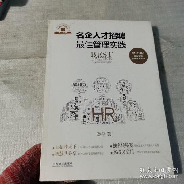 名企人才招聘最佳管理实践·名企HR最佳管理实践系列丛书