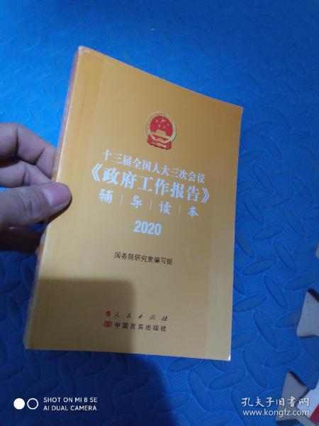 十三届全国人大三次会议《政府工作报告》辅导读本（2020年6月）