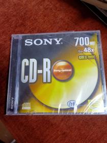 正版未拆封Sony 700mb金碟空白CD