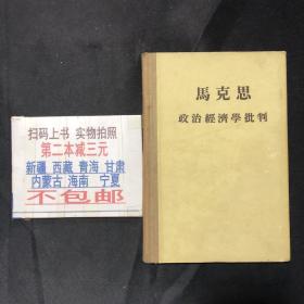 马克思政治经济学批判