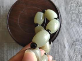 和田白玉手串