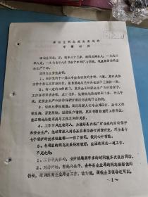 双牌文献     1986年李×生同志现实表现的考察材料   有装订孔同一来源