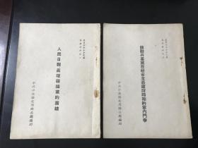 苏联共产党在社会主义建设时期的党内斗争，人民日报、真理报论党的团结2本合售（ YG 4层3）