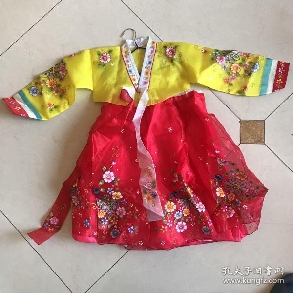 朝鲜族女孩服装（5-6岁女孩），平壤主题思想塔购买