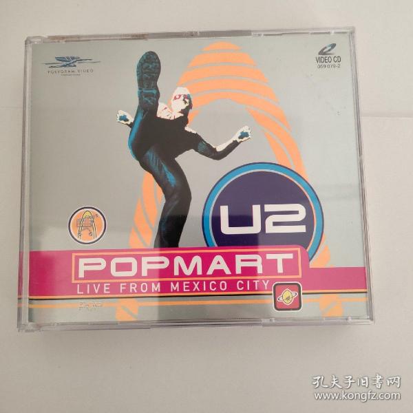 U2墨西哥演唱会U2  POPMARTLIVE FROM MEXICO CITY (2CD)