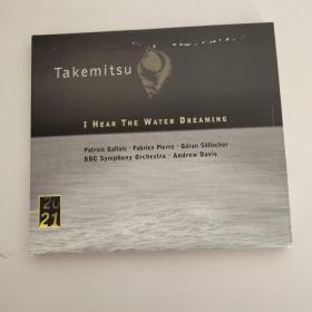 TAKEMITSU:I HEAR THE WATER DREAMING （CD)