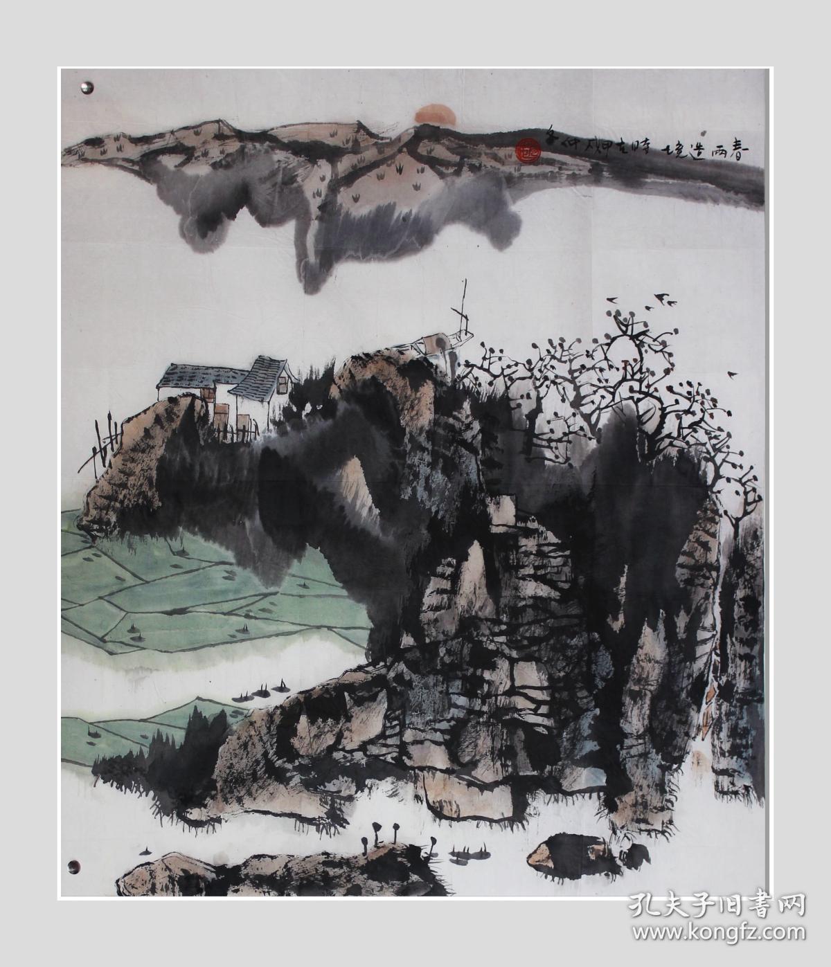 赵春雨国画，现为中国美术家协会会员、《经济日报》社书画院专职画师。
