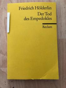 Der Tod des Empedokles - Friedrich Hölderlin   荷尔德林： 恩培多克勒之死