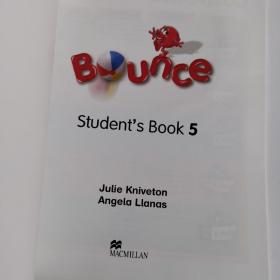 Bounce
Student's Book 5  Plus 1 CD-ROM