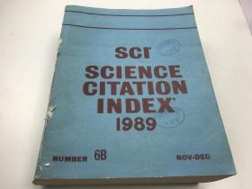 SCI SCIENCE CITATION INDEX 1989   6B