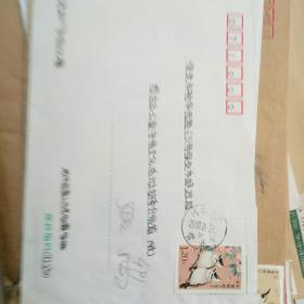 实寄封491——贴普1.2元中国鸟邮票实寄封