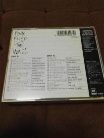 绝品名盘珍藏 CBS 平克弗洛伊德 - 迷墙  Pink Floyd - The Wall  2CD 日4800元凸字CSR版