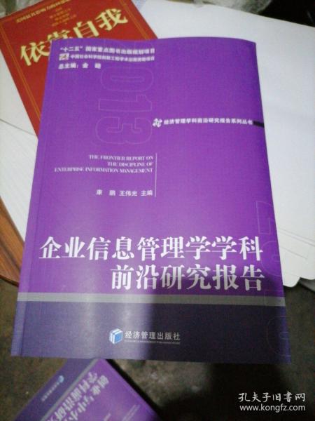 经济管理学科前沿研究报告系列丛书：企业信息管理学学科前沿研究报告2013