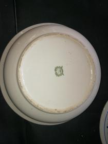 中国唐山底款瓷碗