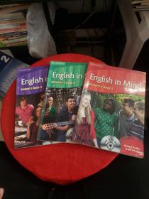 English in Mind Students Book1、2、3  (书内有笔记，1品差，2、3含光盘)