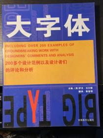 大字体   200多个设计范例以及设计者们的评论和分析