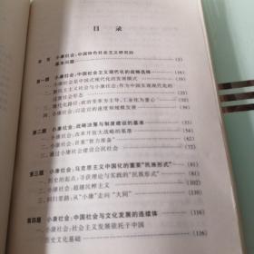 小康社会：中国特色衬会主义理论与实践的解读——中国特色社会主义研究丛书