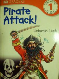 英文原版 少儿百科绘本 DK Readers: Pirate Attack! 海盗攻击!
