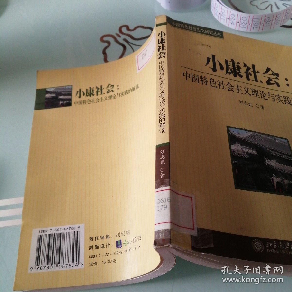 小康社会：中国特色衬会主义理论与实践的解读——中国特色社会主义研究丛书