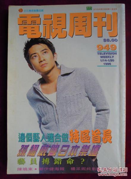 电视周刊 949（孙耀威、郑伊健、陈晓东、陈锦鸿）