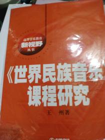 高等音乐教育新视野丛书：《世界民族音乐》课程研究