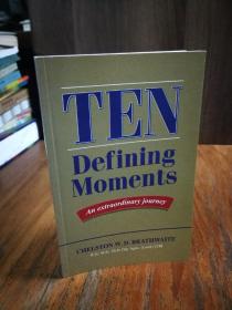 THN DEFINING MOMENTS  AN EXTRAORDINATY JOURNEY [作者签赠本】