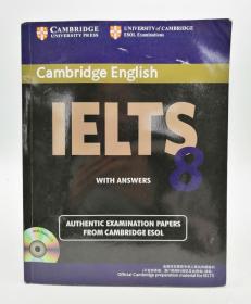 Cambridge Ielts 8 Self-Study Pack (Student's Book with Answers and Audio CDs (2)) 英文原版-《剑桥雅思考试全真试题集8(附2CDs)》