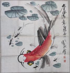 著名书画家：张秋祥【保真原作】张秋祥，翼麟斋主人，1967年生于书香世家，痴于绘画。现为：中国书画研究院委员、中国美术家协会会员、中央书画院院士，中国将军书画院特聘画师，兴州书画院秘书长。作品被故宫博物院、国家博物院及海内外多家博物院和知名画廊收藏。在新疆、深圳、广州、东莞、香港等多地举办个人画展。作品在中国书画报、中国书画名家等多家报刊发表、并出版有《张秋祥国画作品集》等箸作。