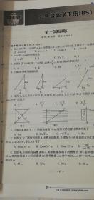 【正版新书】 导学全程练 创优训练 数学  九年级 下册   （附有试题和答案）