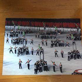 朝鲜明信片-大型团体操和艺术表演《人民的国家》