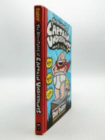 The Adventures of Captain Underpants 英文原版-《内裤超人系列1:内裤超人历险记（全彩读本）》