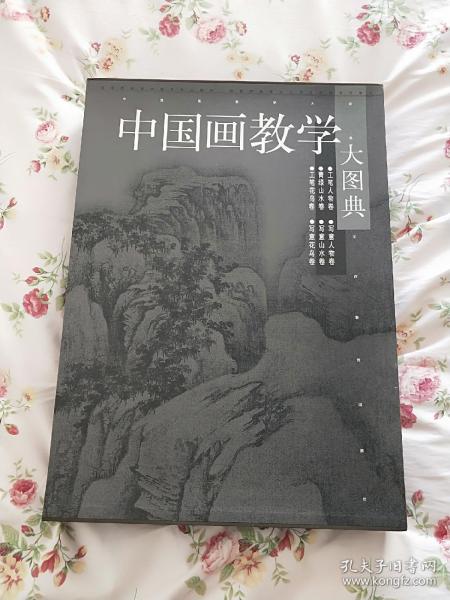 【函套精装】中国画教学大图典全6册 【工笔人物卷】【写意人物卷】【青绿山水卷】【写意山水卷】【工笔花鸟卷】【写意花鸟卷】