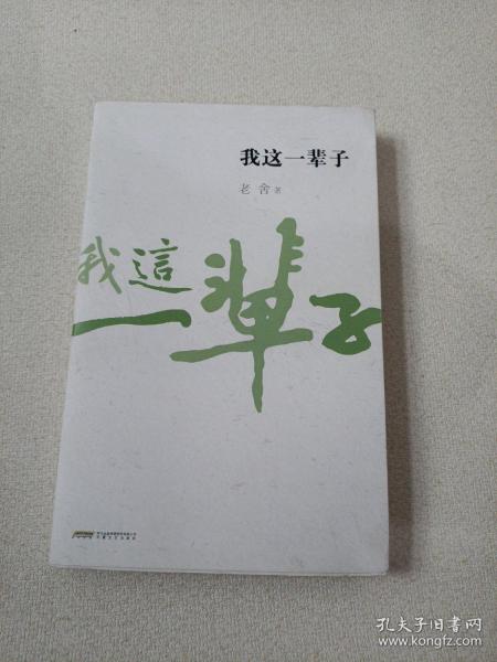 我这一辈子 书目，语文新课标 始而发笑，继而感动，终于悲愤，用平凡的人物反映时代的大悲剧