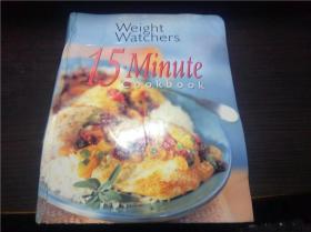weight watchers   15.Minute cook book 1998年 16开硬精装 原版英法德意等外文书 图片实拍