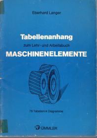 Tabellenanhang MASCHINENELEMENTE