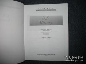 U.S.   HISTORY     by    MACMILLAN   16开大厚册