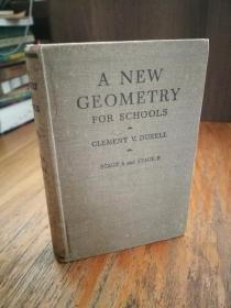 A NEW GEOMETRY FOR SCHOOLS【布面精装】