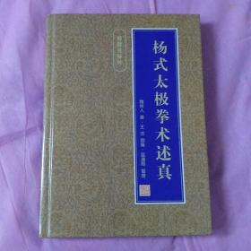 杨式太极拳术述真