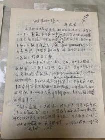 著名儿童作家郑延慧怀念恩师叶至善的文章手稿1稿2稿（共9张）两份都是残稿