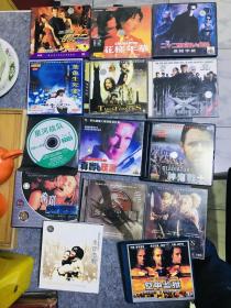 老电影光盘CD14盒，花样年华，黑日危机，指环王，空中监狱，偷窥等