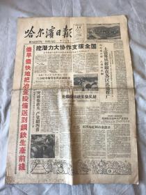 哈尔滨日报1958年10月14日