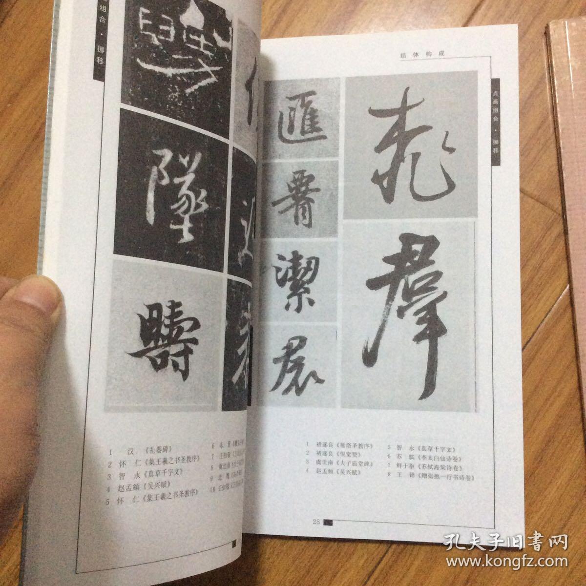 书法图式系列：结体、书法图式：点画（两册合售）