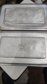 BAOTOU铝宇牌铝制饭盒（2个合拍）
