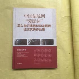 中国法院网“爱民杯”深入学习实践科学发展观征文优秀作品集 精装本